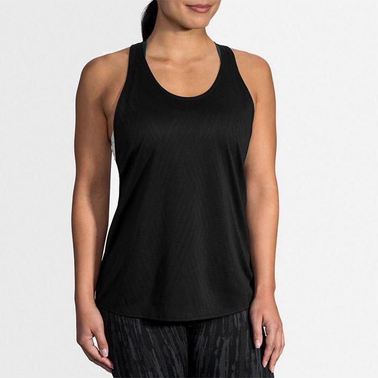 Brooks Array Mujer Camiseta Sin Mangas - Grises (0798KZCXH)